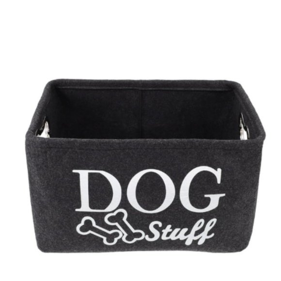 1Pc Dog Toys Felt Box Simple Pet Supplies Storage Box Multi-purpose Sundries Box - Picture 1 of 2